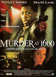 Murder at 1600 Movie Poster Print showcasing suspense and drama.