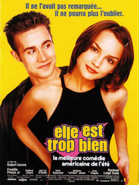 She's All That Movie Poster Print featuring iconic scenes from the film.