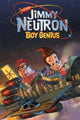 Jimmy Neutron: Boy Genius Movie Poster Print showcasing vibrant colors and animated character.