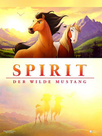 Spirit: Stallion of the Cimarron Movie Poster Print showcasing vibrant colors and dynamic imagery.