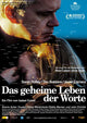 The Secret Life of Words Movie Poster Print featuring captivating imagery