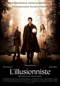 The Illusionist Movie Poster Print showcasing magical imagery and cinematic art