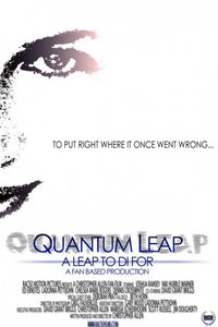 Quantum Leap A Leap to Di Movie Poster showcasing vibrant colors and vintage design.