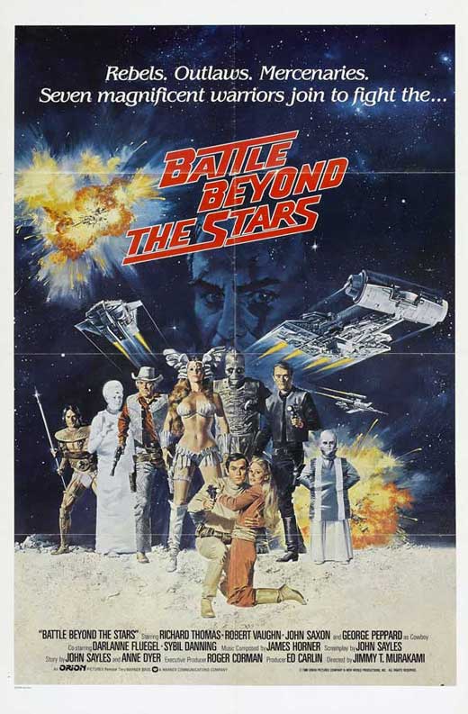 Battle Beyond the Stars Movie Poster Print showcasing vibrant colors and iconic imagery.