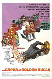 The Caper of the Golden Bulls movie poster print