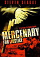 Mercenary for Justice Movie Poster Print featuring action scenes.
