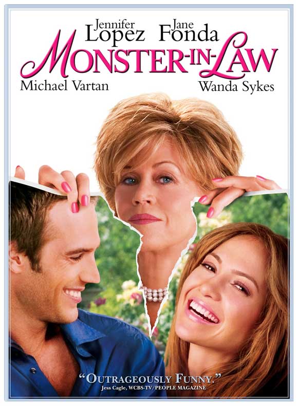 Monster-in-Law movie poster print featuring iconic imagery from the film.