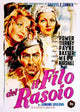 The Razor's Edge Movie Poster Print featuring iconic film visuals.