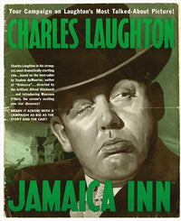 Jamaica Inn Movie Poster Print showcasing classic film art.