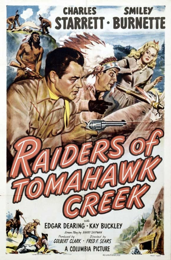 Raiders of Tomahawk Creek Movie Poster Print showcasing thrilling cinematic art.