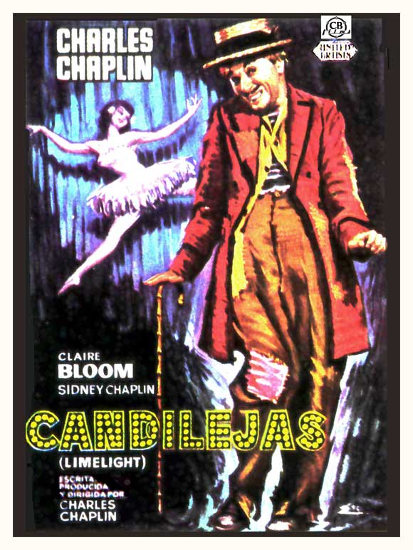 Limelight Movie Poster Print showcasing classic film art