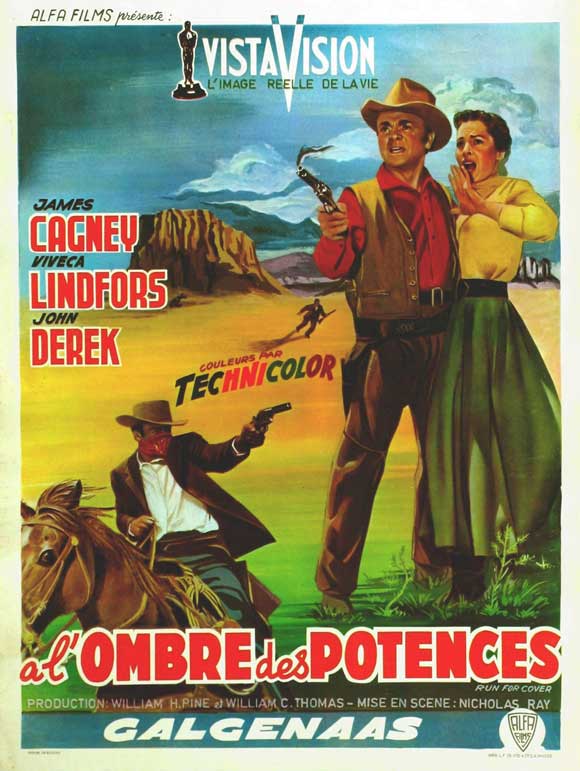 Run for Cover Movie Poster Print showcasing vibrant colors and cinematic design.