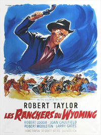 Cattle King Movie Poster Print showcasing classic western film art