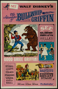 The Adventures of Bullwhip Griffin Movie Poster Print showcasing classic cinema adventure.