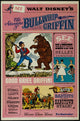 The Adventures of Bullwhip Griffin Movie Poster Print showcasing classic cinema adventure.