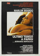 Last Tango in Paris Movie Poster Print featuring iconic film artwork.