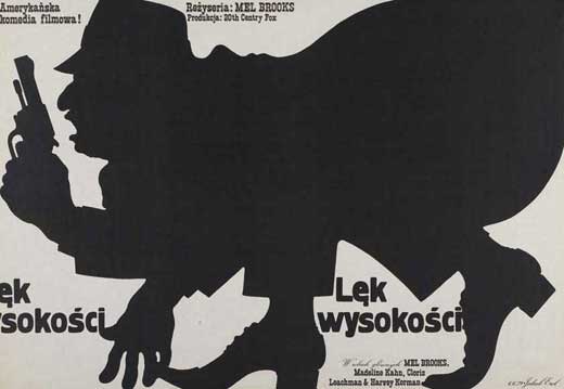 High Anxiety Movie Poster Print showcasing comedy and suspense.