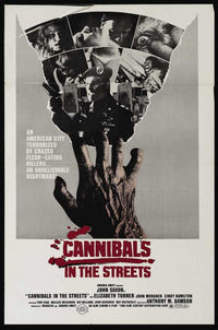 Cannibals in the Street Movie Poster Print showcasing vibrant artwork.