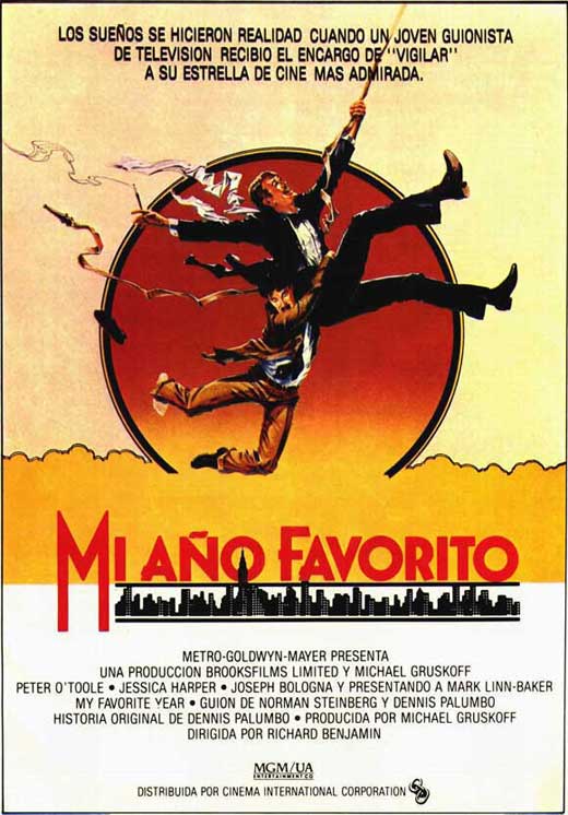 My Favorite Year Movie Poster Print showcasing classic film artwork.