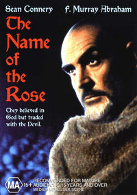 The Name of the Rose Movie Poster Print showcasing a classic film scene.