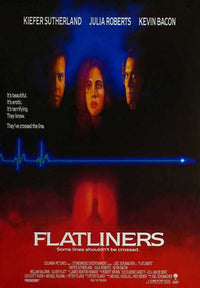 Flatliners Movie Poster Print showcasing haunting film imagery.