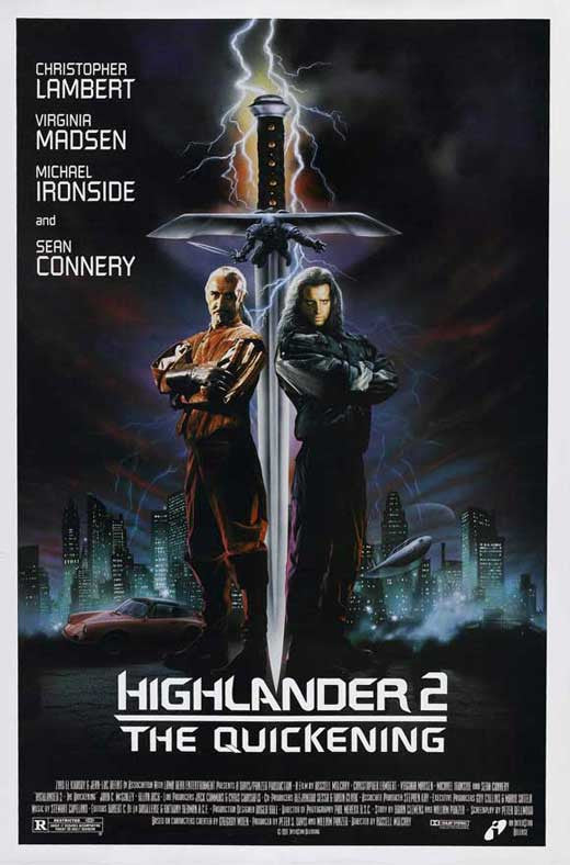 Highlander 2: The Quickening Movie Poster Print (27x40)