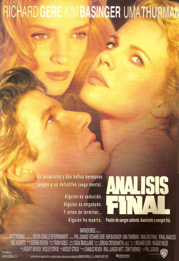 Final Analysis Movie Poster Print 11x17 | Posterazzi