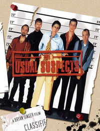 The Usual Suspects Movie Poster Print showcasing cinematic intrigue and suspense.