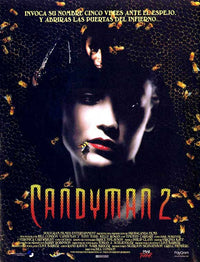 Candyman: Farewell to the Flesh Movie Poster Print featuring eerie imagery.