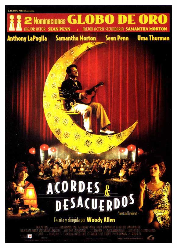 Sweet and Lowdown Movie Poster Print showcasing vibrant colors.