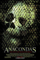 Anacondas: The Hunt for the Blood Orchid movie poster print featuring vibrant colors and dynamic design.