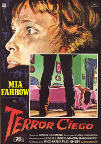 Blind Terror Movie Poster Print showcasing classic cinema art.