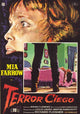 Blind Terror Movie Poster Print showcasing classic cinema art.