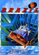 Brazil movie poster print featuring surreal artwork from the classic film.