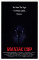 Maniac Cop Movie Poster Print featuring horror artwork