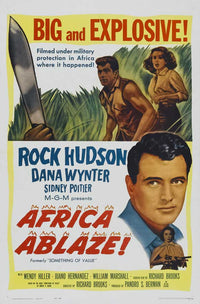 Something of Value Movie Poster Print showcasing cinematic art.