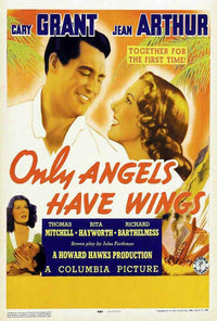 Only Angels Have Wings Movie Poster Print showcasing classic cinema artwork.