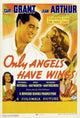 Only Angels Have Wings Movie Poster Print showcasing classic cinema artwork.