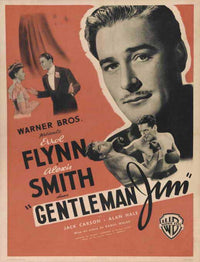 Gentleman Jim Movie Poster Print featuring classic cinema art.