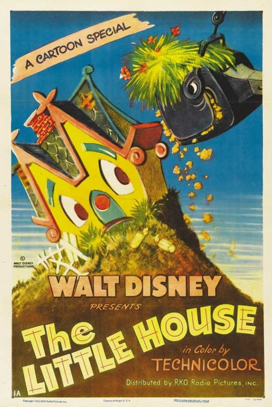 The Little House Movie Poster Print showcasing classic cinema art.