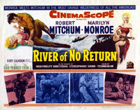 River of No Return Movie Poster Print showcasing classic cinema art.