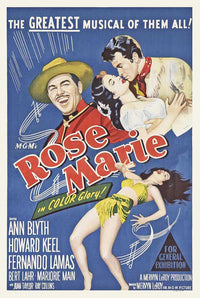 Rose Marie Movie Poster Print showcasing classic film art.