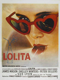 Lolita Movie Poster Print showcasing iconic film art.