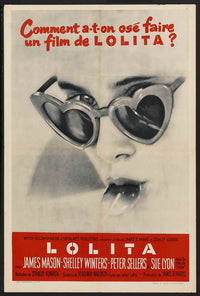 Lolita Movie Poster Print featuring iconic cinematic art.