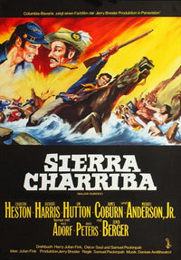 Major Dundee Movie Poster Print featuring iconic film imagery