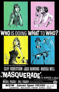 Masquerade Movie Poster Print showcasing elegance and mystery.