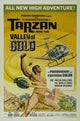 Tarzan and the Valley of Gold Movie Poster Print featuring vibrant colors and classic film imagery.