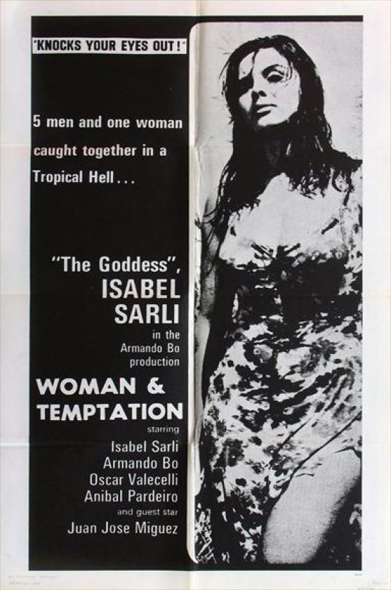 La Tentacin Desnuda movie poster featuring captivating visuals.