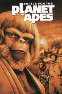 Battle for the Planet of the Apes Movie Poster Print showcasing iconic film imagery.