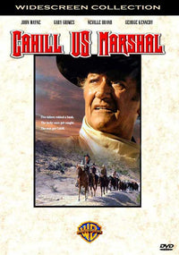 Cahill U.S. Marshal Movie Poster Print featuring classic Western design.